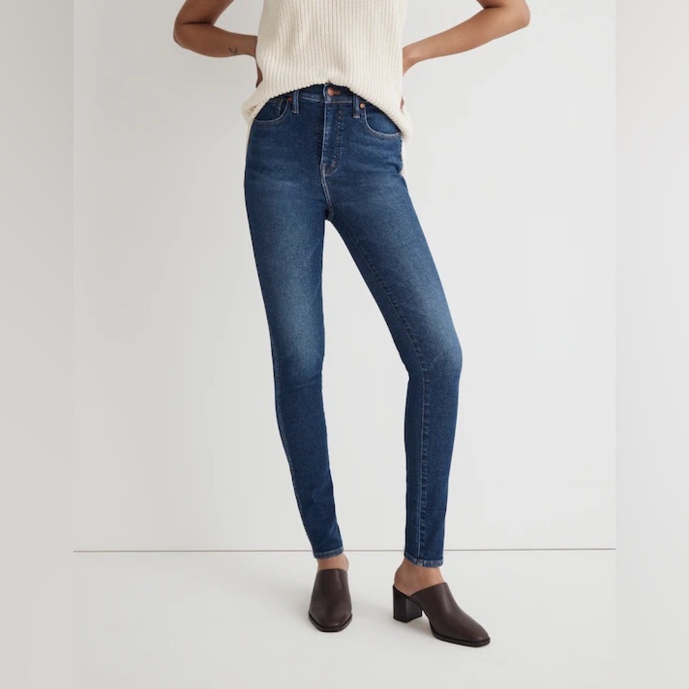 Madewell 10 Inch High Rise Skinny Jeans - Size 26